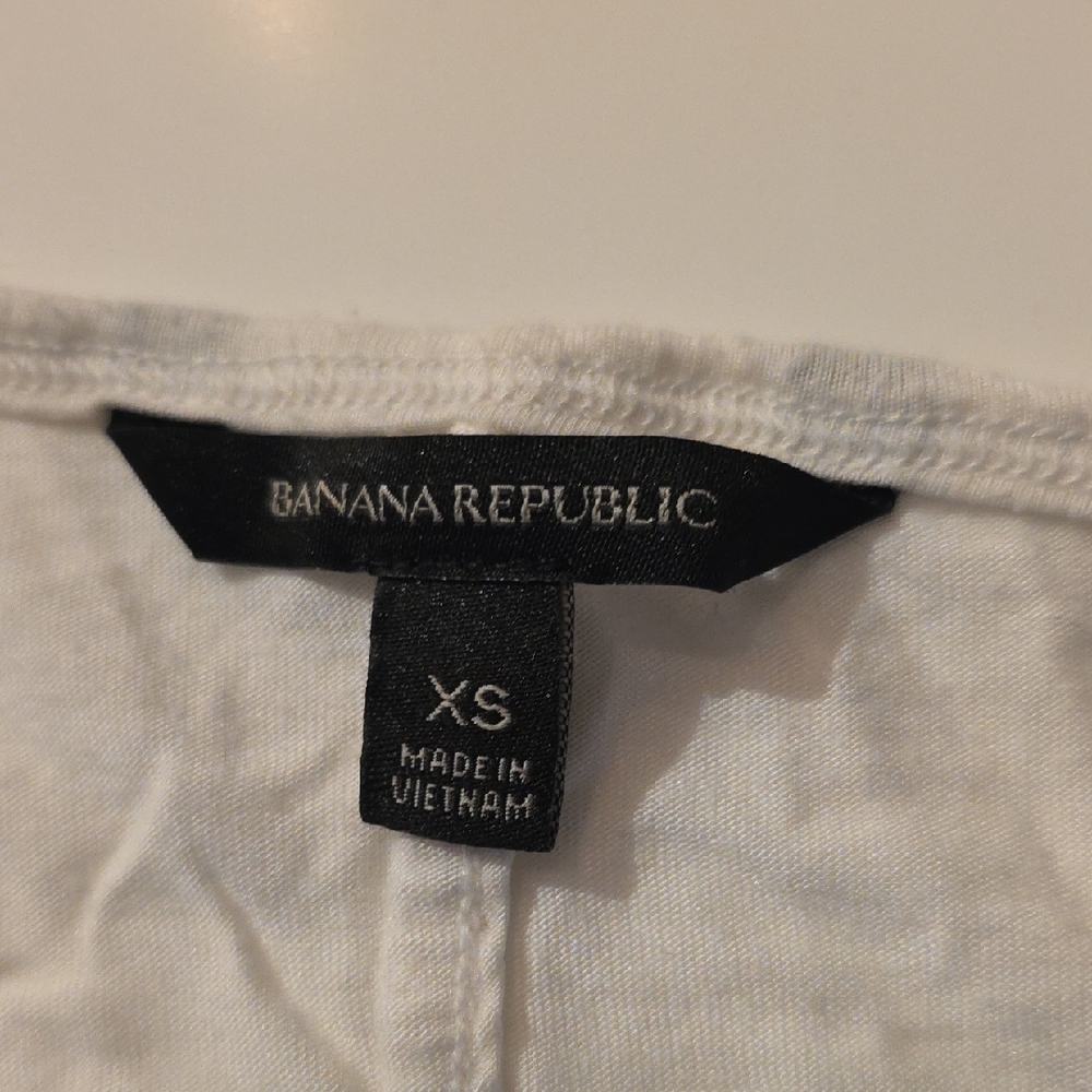 Banana Republic Classic White Blouse XS